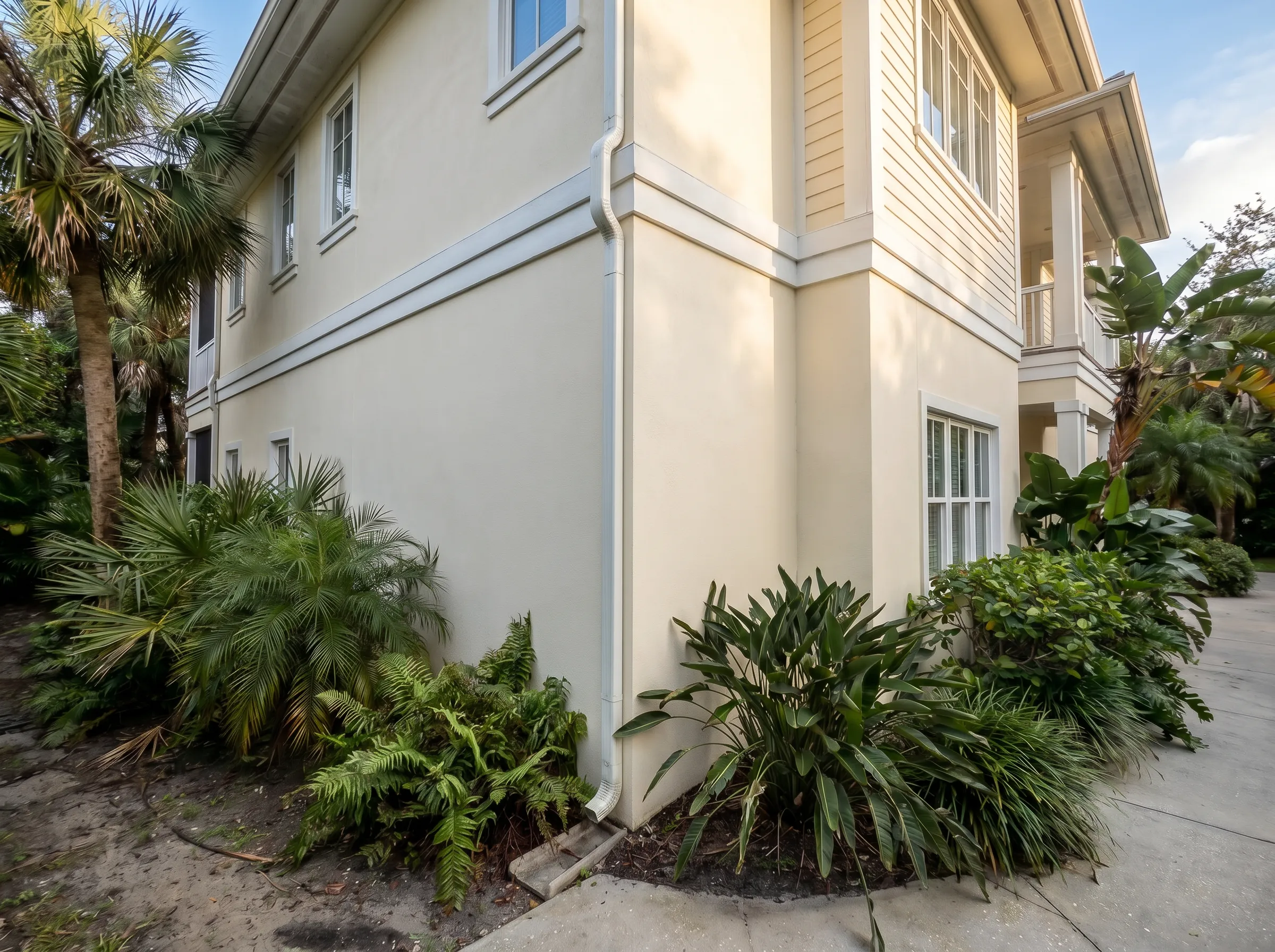 After — home exterior soft washing in University Park